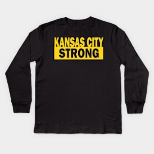 Kansas city Strong Kids Long Sleeve T-Shirt